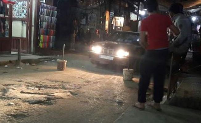 سوق مخيم البداوي أثناء قطع الطريق