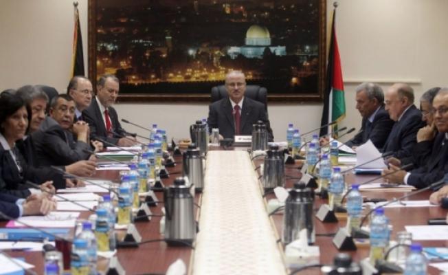 جلسة للحكومة الفلسطينية في رام الله - أرشيف