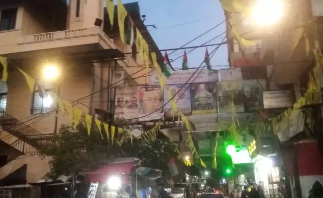 مدخل مخيم برج البراجنة