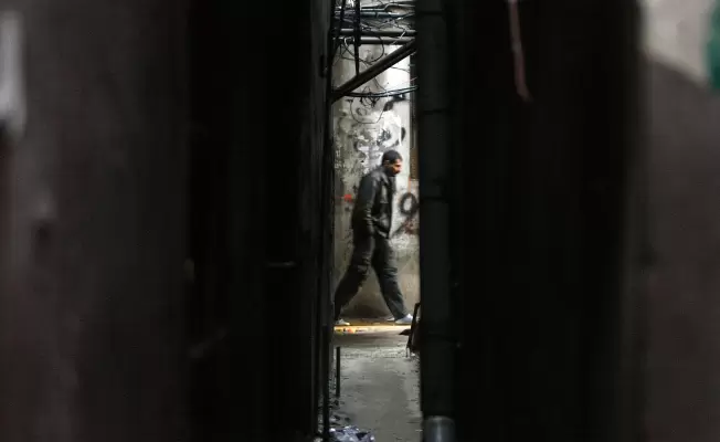 زاروبة داخل مخيم شاتيلا