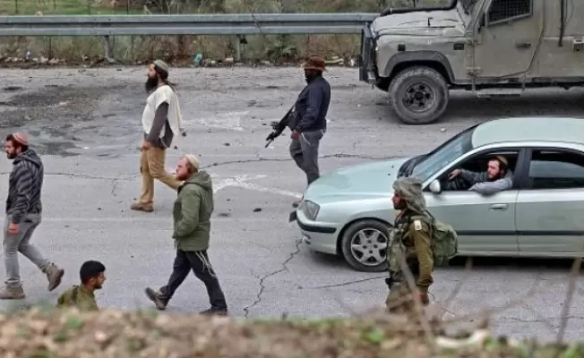 عصابة المستوطنين الارهابية في اللد