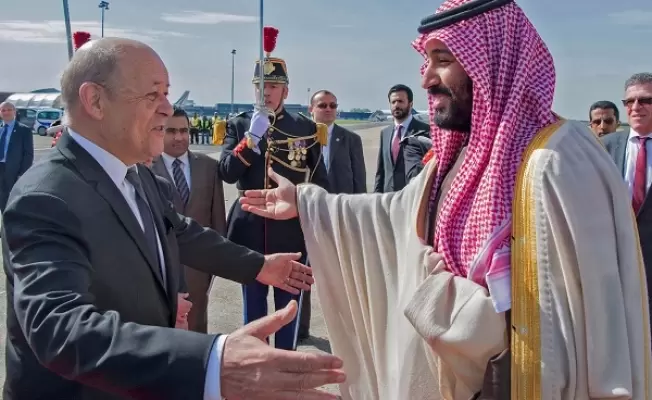 وصول ابن سلمان الى باريس