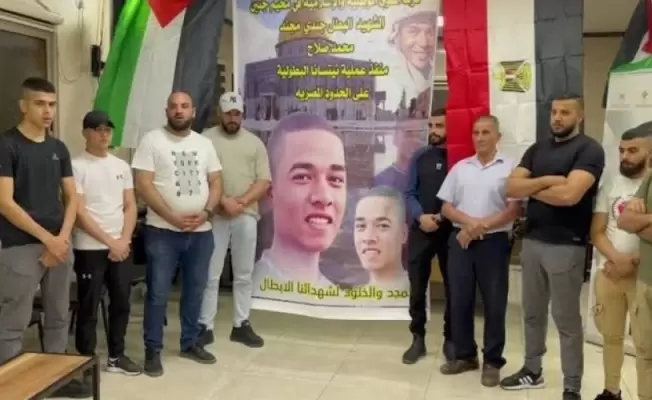 بيت عزاء الشهيد المصري في جنين بالضفة الغربية المحتلة