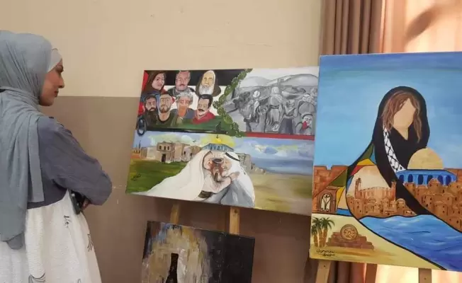 معرض فني تشكيلي