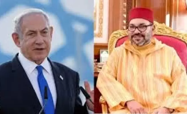 ملك التطبيع ومجرم الحرب!