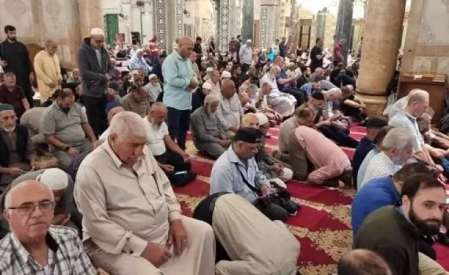 صلاة الفجر في المسجد الأقصى المبارك