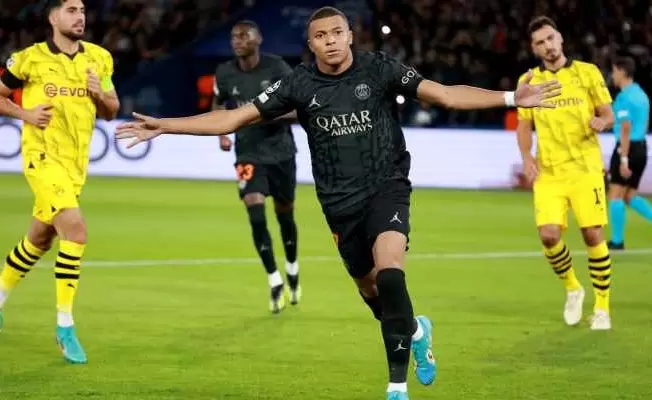 مبابي أمام دورتموند