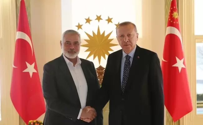 أردوغان وهنية