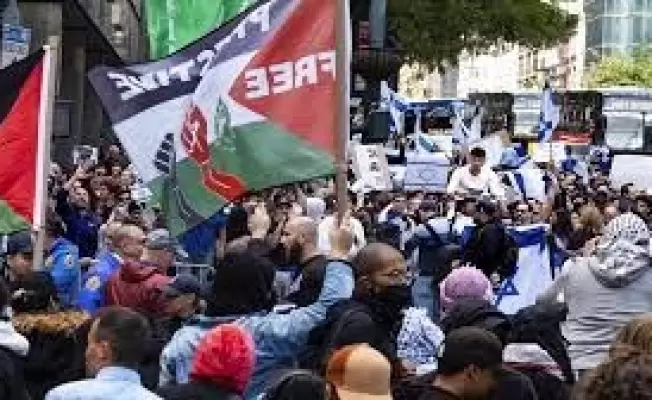 التضامن مع فلسطين في واشنطن ونيويورك
