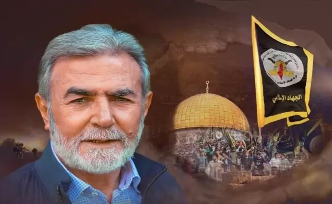 صورة للقائد النخالة في زيارة سابقة للقاهرة