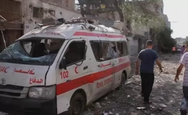 حيط مستشفى الأمل بخان يونس