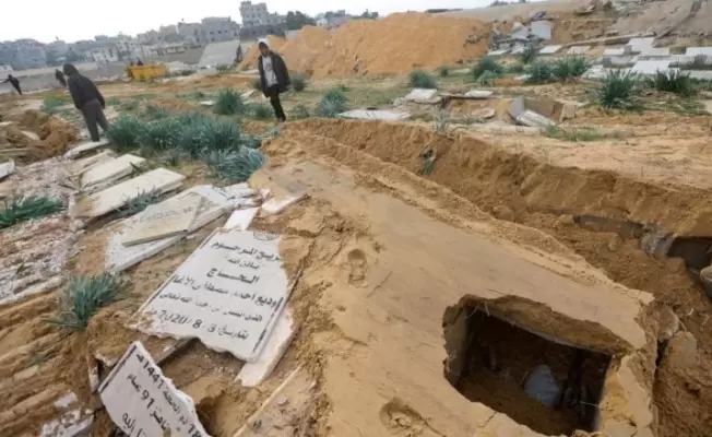 مقبرة في غزة