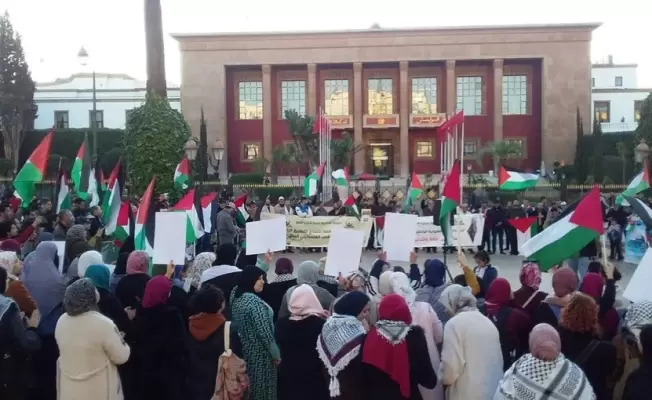 مظاهرة مغربية