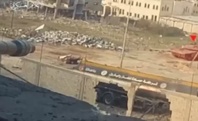 استهداف دبابة
