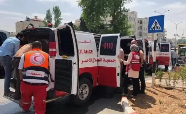 سيارات الاسعاف في غزة