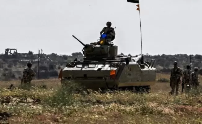 جنود مصريون قرب حدود رفح الفلسطينية