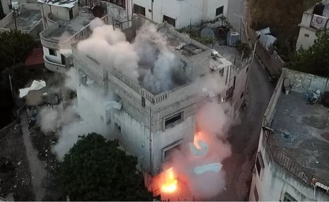 جيش الاحتلال ينسف منزل الشهيد محمد مناصرة