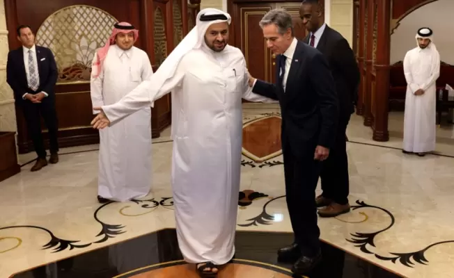بلينكن ينهي جولته في قطر