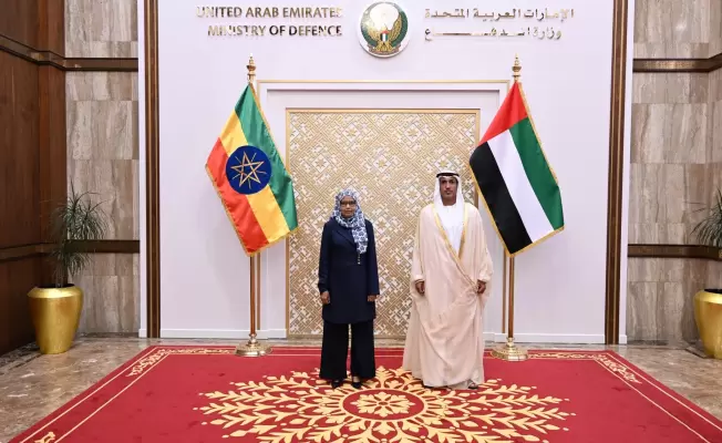 الوزيرة الأثيوبية في الامارات