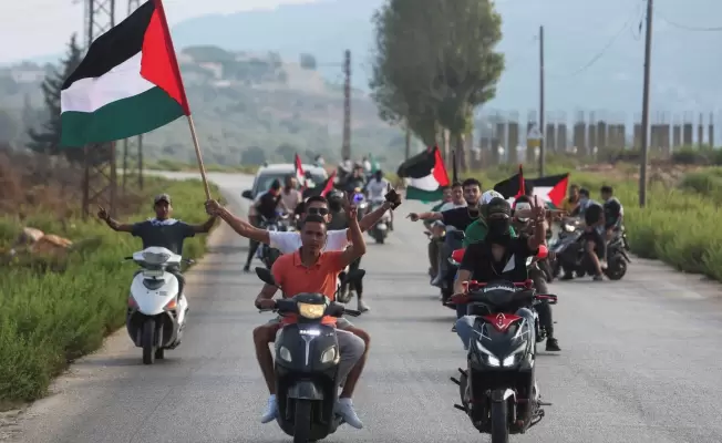 هكذا احتفل الفلسطينيون بليلة الصواريخ