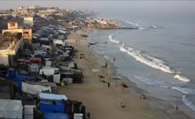عين ترامب العقارية على شواطئ غزة