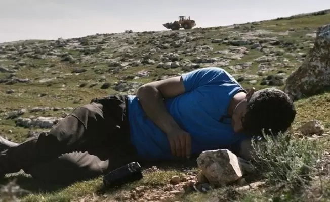 مشهد من فيلم "لا أرض أخرى"