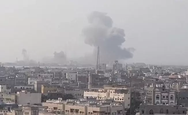 ميناء الحديدة بعد العدوان الصهيوني