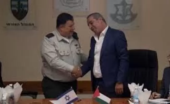 الشيخ وصديقه الضابط الصهيوني