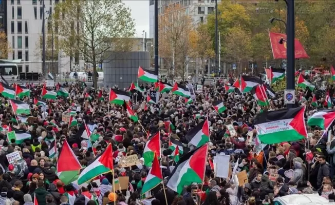 تظاهرات هولندية داعمة للفلسطينيين