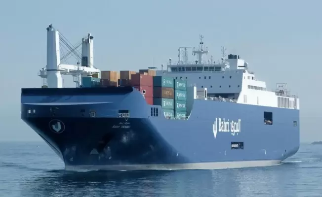 السفينة السعودية تحمل أسلحة لكيان العدو