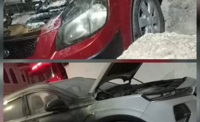 مستوطنون يحرقون مركبات