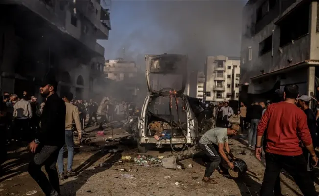 غزة تحت النار والدمار "الإسرائيلي"