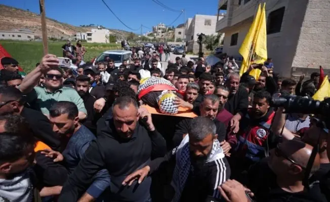 تشييع الطفل أوس