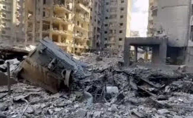 الدمار في بيروت الأربعاء الماضي