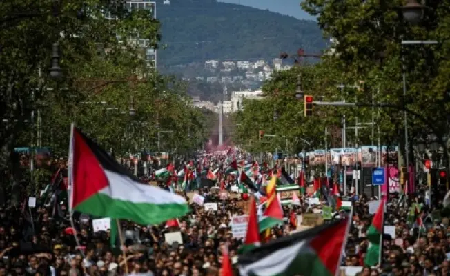 تظاهرات التضامن مع الفلسطينيين في أوروبا وأميركا والعالم