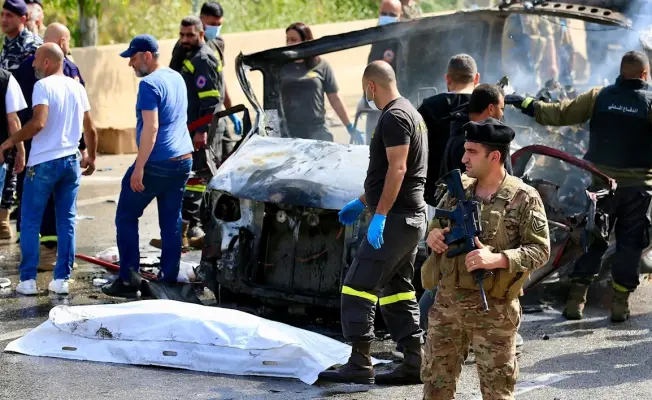 غارة صهيونية على منطقة الجية