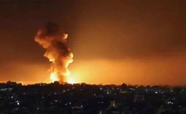 التفجير في بلدة المنصوري