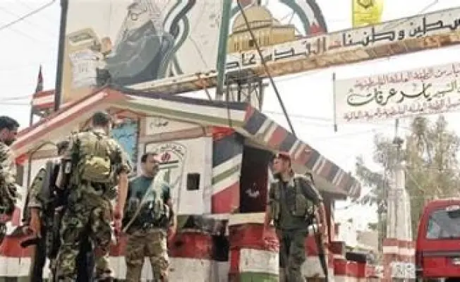 الجيش اللبناني عند أحد مداخل عين الحلوة