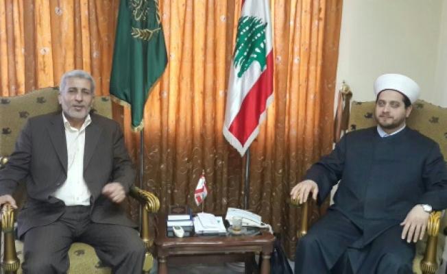 صورة تجمع القيادي أبو سامر موسى والمفتي مدرار الحبال