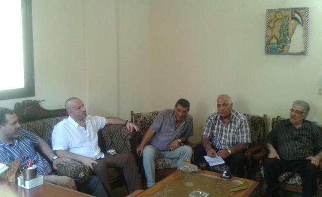 خلال زيارة الوفد 
