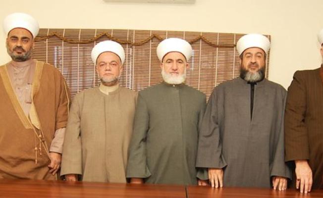 وفد "مجلس علماء فلسطين في لبنان"