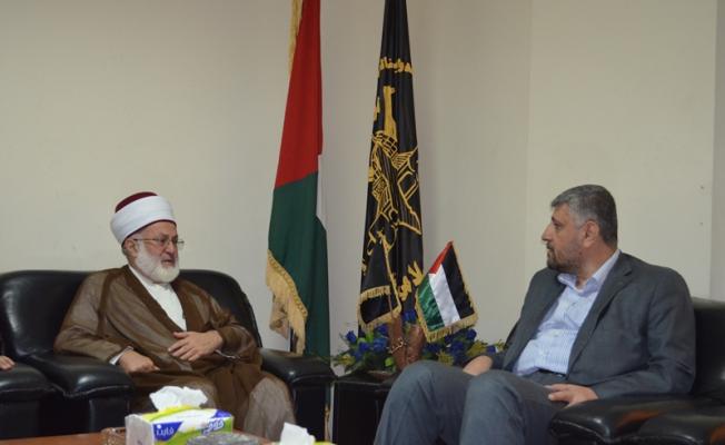 الرفاعي يستقبل جبري 