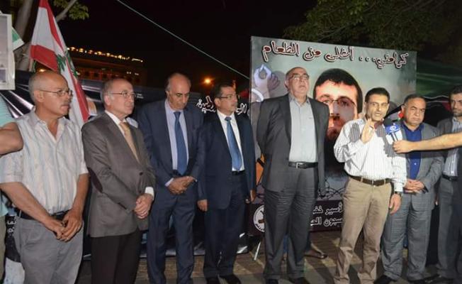 الفصائل الفلسطينية والأحزاب اللبنانية تحتفل بانتصار عدنان في بيروت