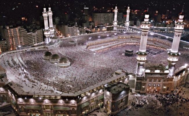صورة للحجاج في مكة المكرمة 