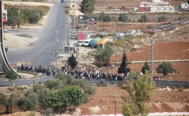 مسيرة المحامين الفلسطينيين في البيرة