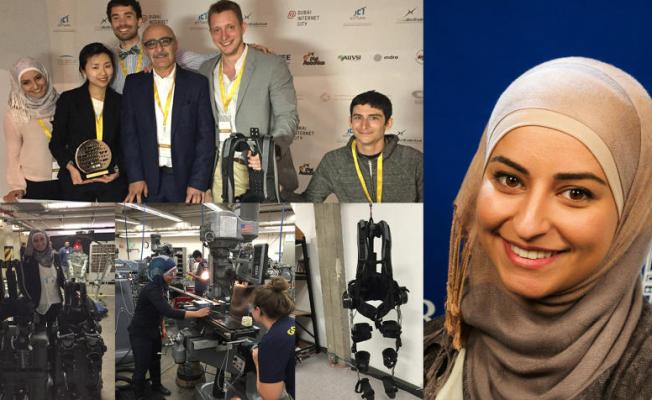 مخترعة فلسطينية تفوز بجائزة المليون دولار لتطوير "قدم ذكية" !