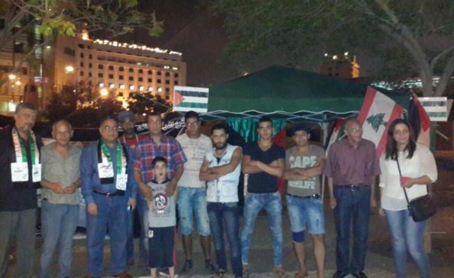 من خيمة الاعتصام في الإسكوا