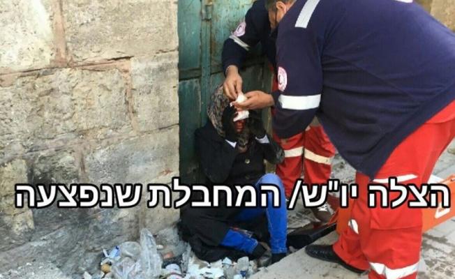 الفتاة المصابة