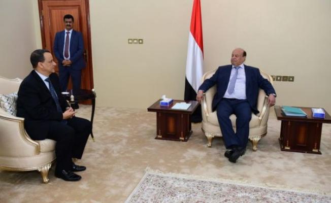 " عبدربه منصور هادي ووسيط الامم المتحدة اسماعيل ولد شيخ احمد"