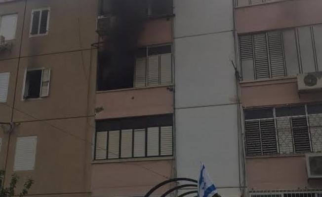 حريق داخل مستوطنة جنوب فلسطين المحتلة 